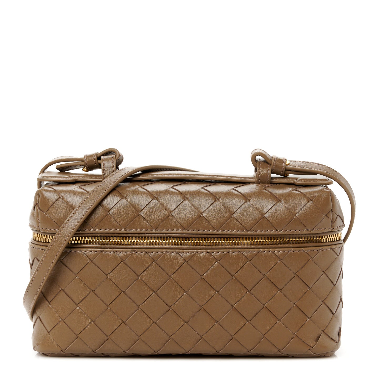 Nappa Intrecciato Bang Bang Vanity Case Pinecone
