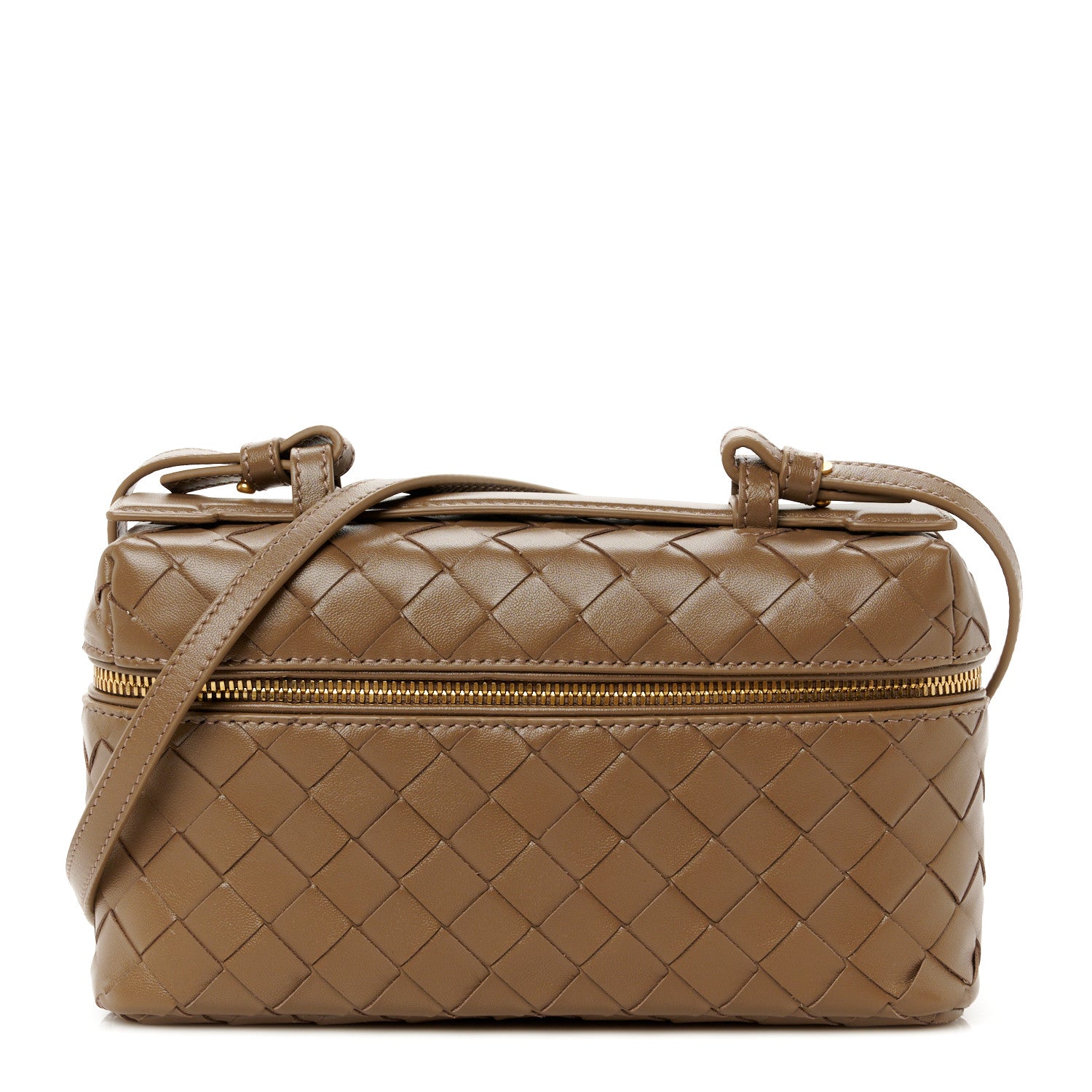 Bottega Veneta Nappa Intrecciato Bang Bang Vanity Case Pinecone 1 of 10