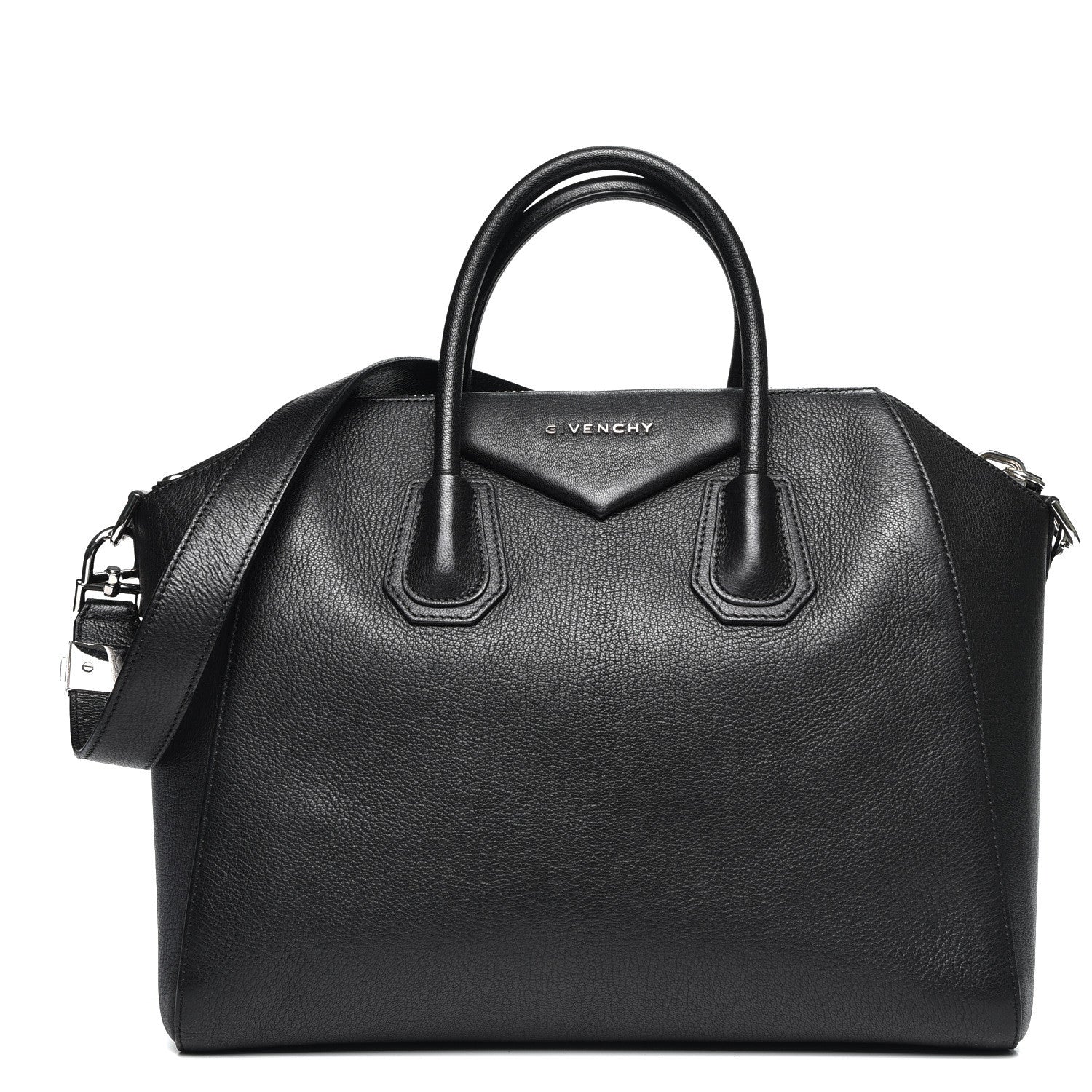 Givenchy Sugar Goatskin Medium Antigona Black 1 of 8