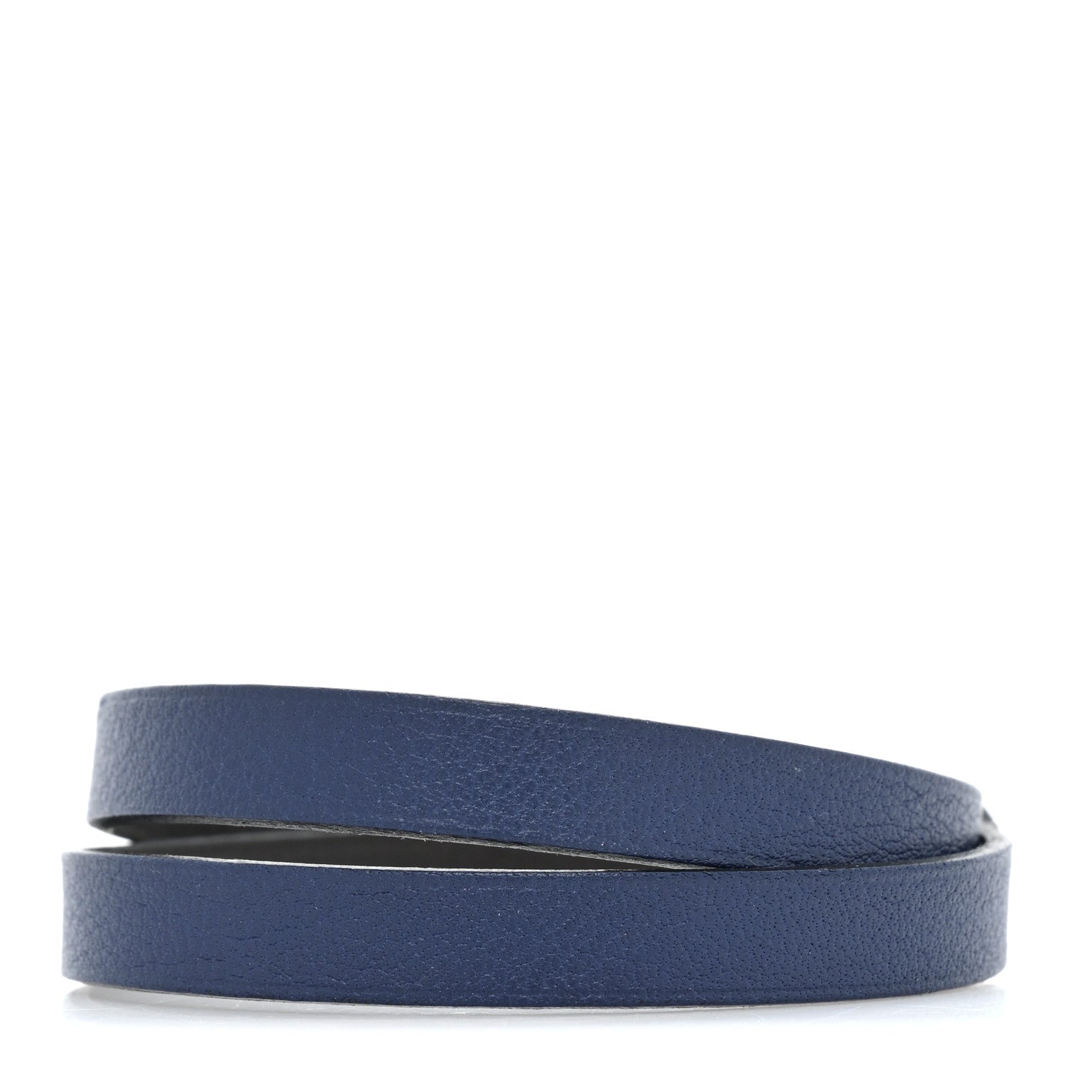 Hermes Swift Behapi Double Tour Bracelet S Bleu Saphir 2 of 5