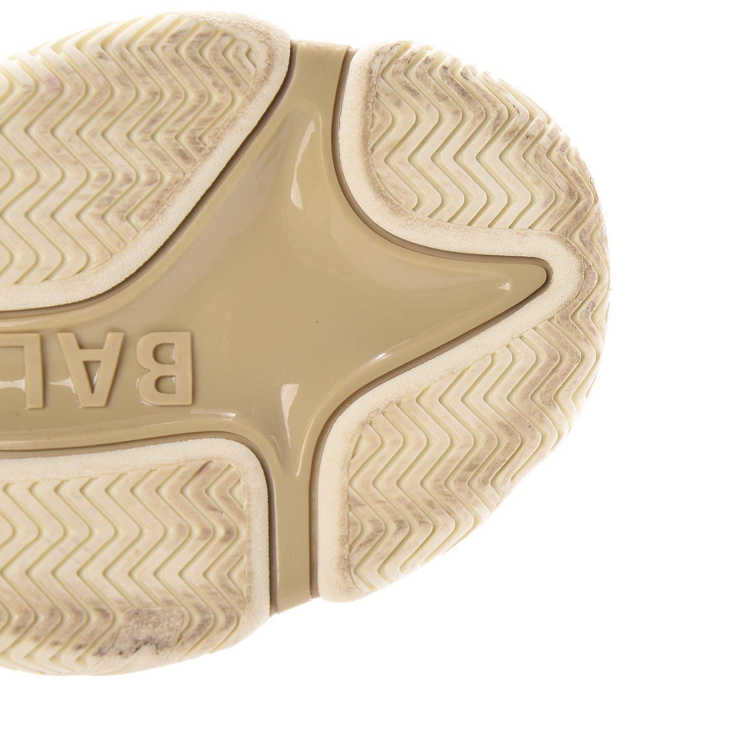 Balenciaga Fabric Mesh Mens Triple S Sneakers 39 White 21 of 24