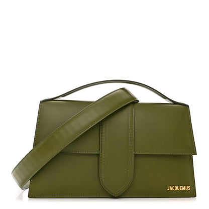 Jacquemus Smooth Calfskin Le Bambinou Khaki 1 of 9