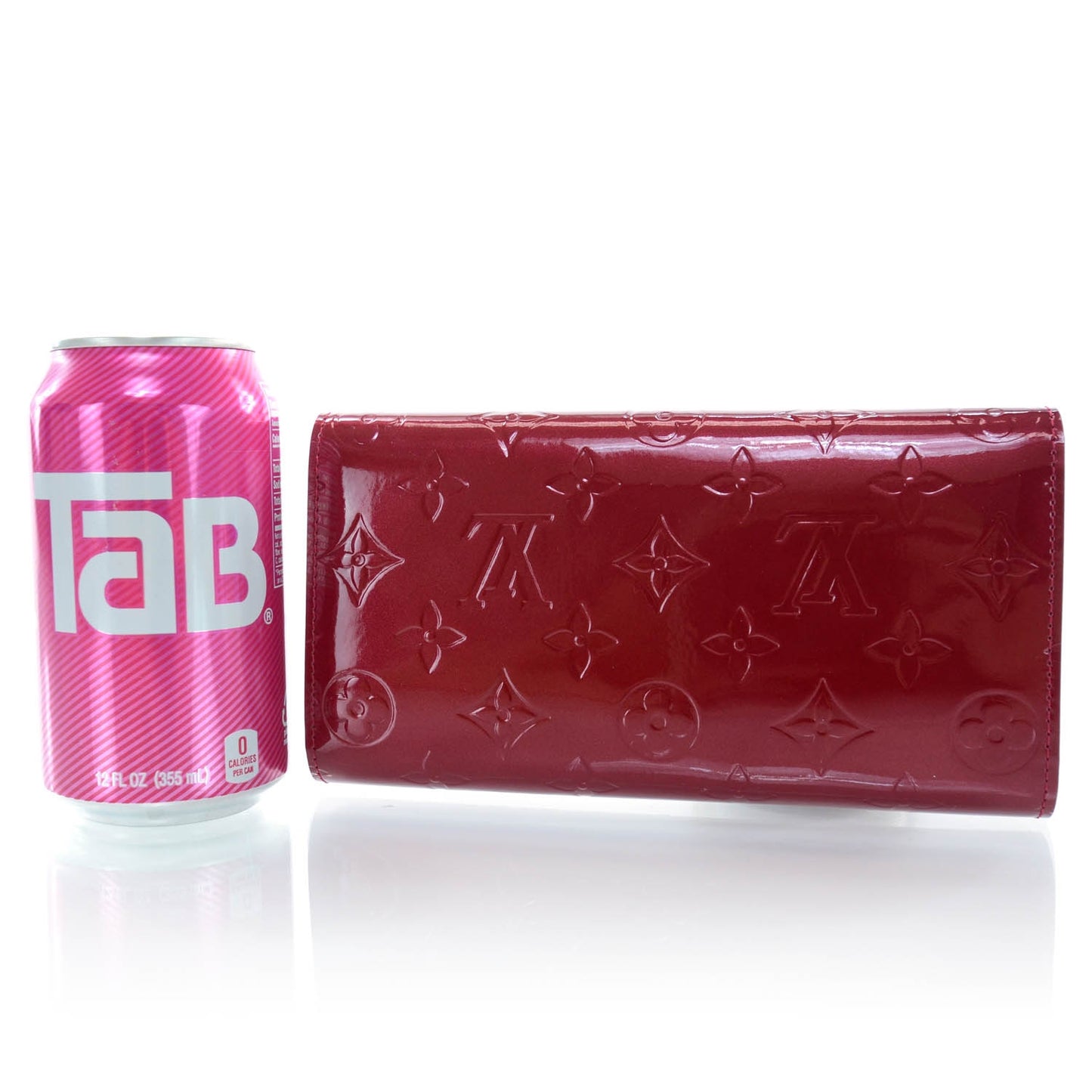 Vernis Porte Tresor International Wallet Pomme D'Amour