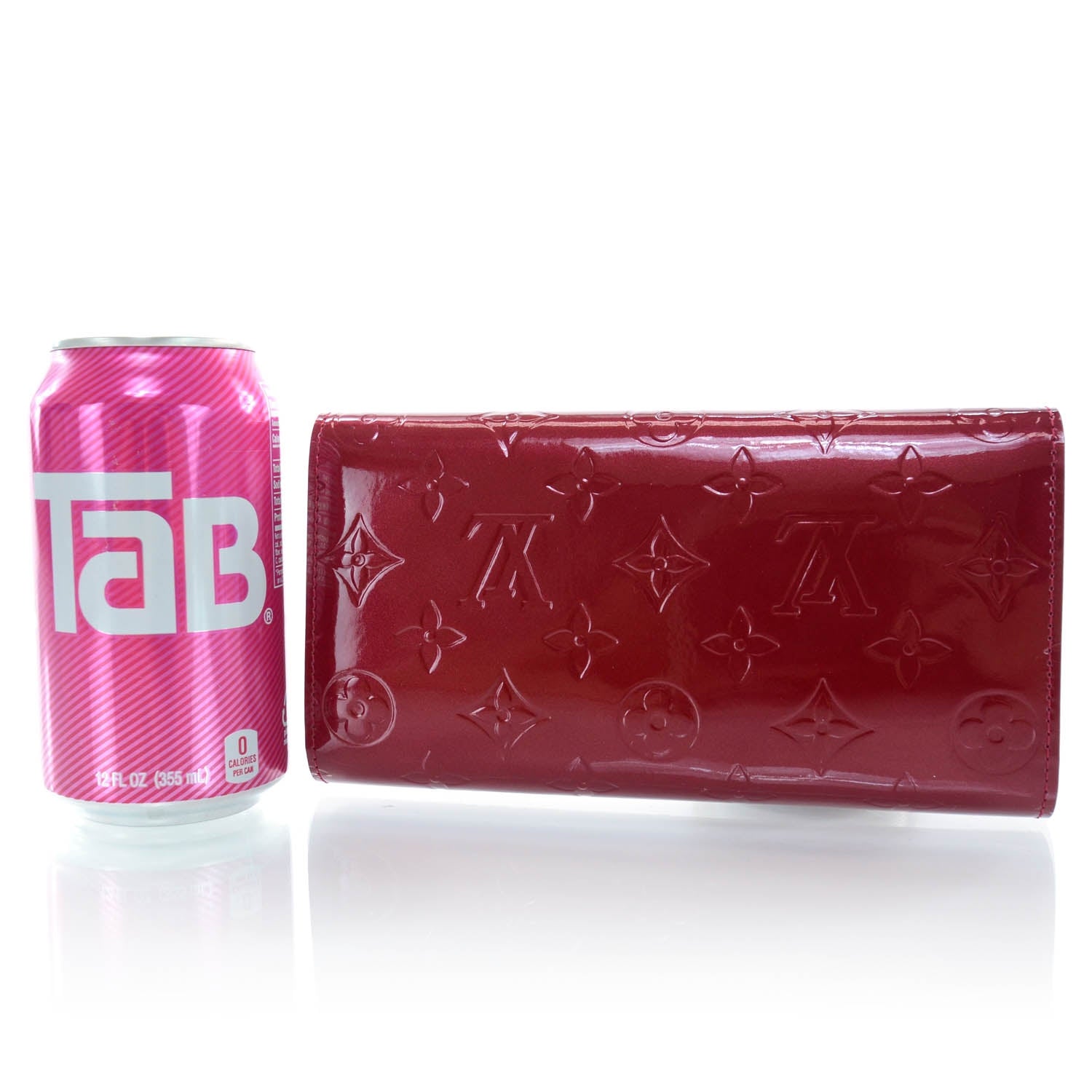 Louis Vuitton Vernis Porte Tresor International Wallet Pomme D'Amour 2 of 8