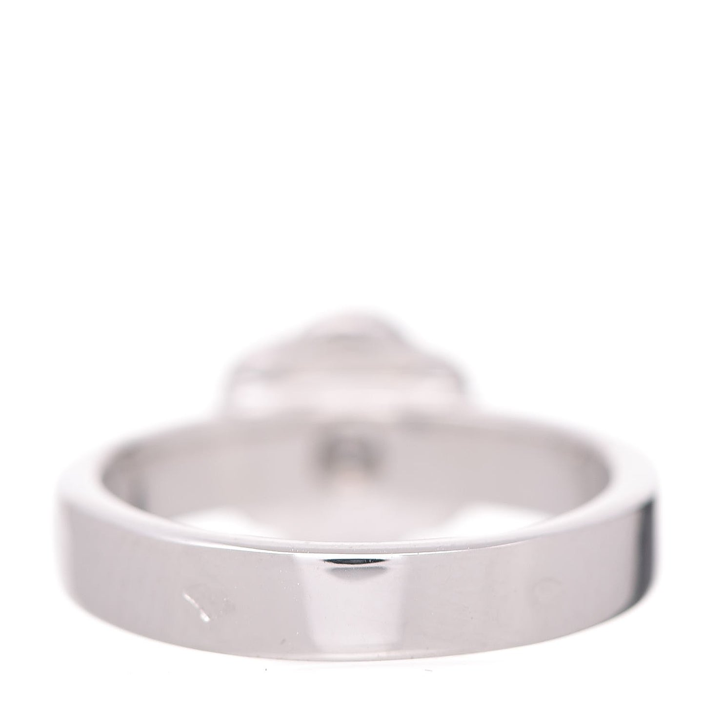 18K White Gold Diamond Camellia Ring 48 4.5