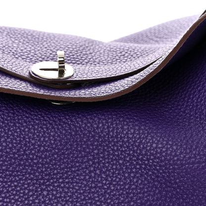 Hermes Taurillon Clemence Lindy 34 Iris 13 of 16