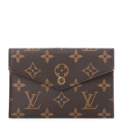 Louis Vuitton Monogram Daily Organizer Envelope Insert Black 1 of 7