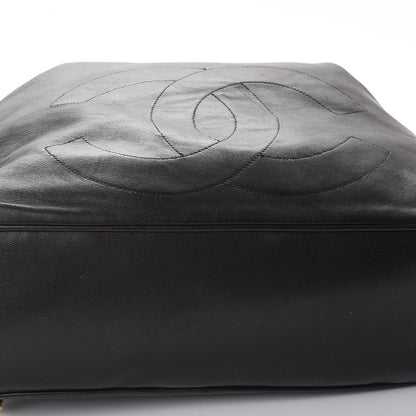 Chanel Lambskin CC Drawstring Backpack Black 15 of 15