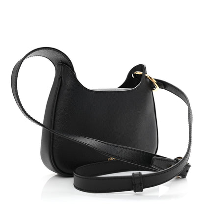 Versace Calfskin La Medusa Small Hobo Crossbody Black 2 of 8