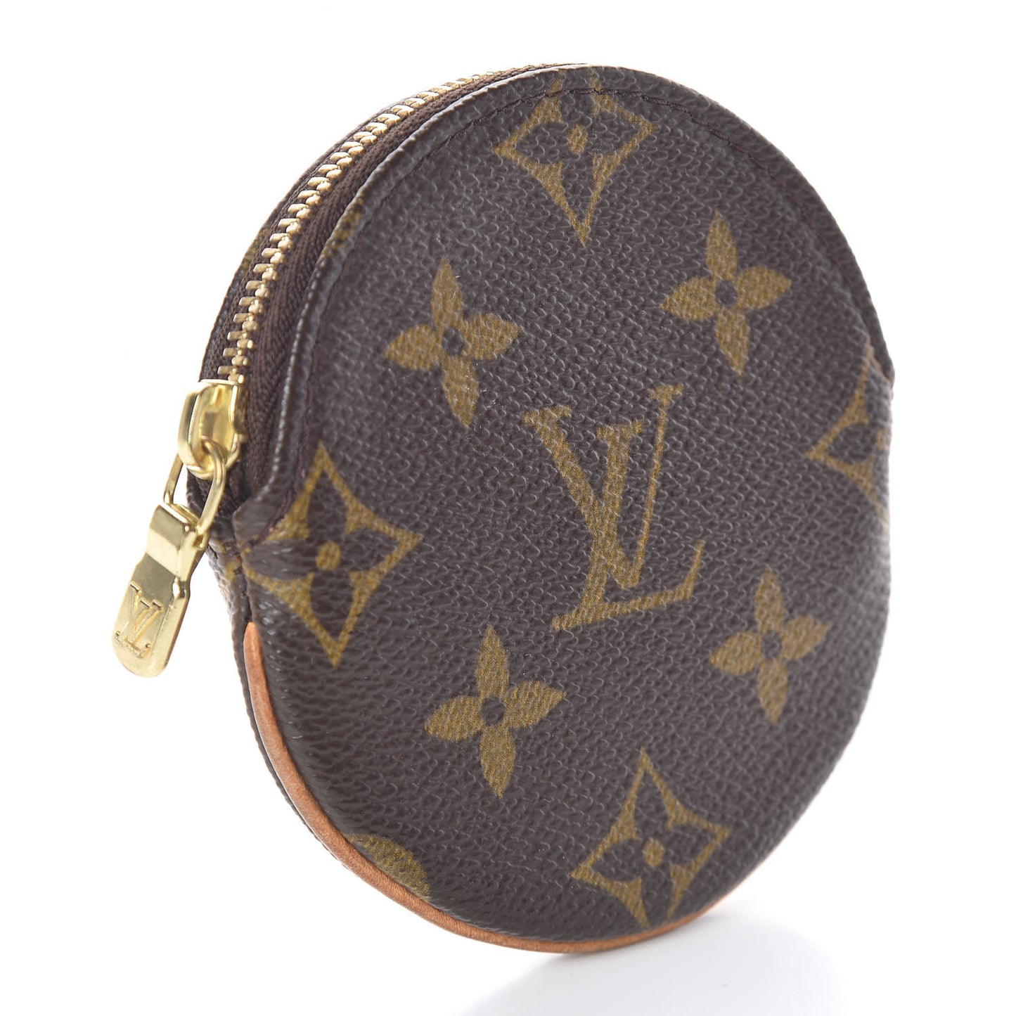 Monogram Round Coin Purse
