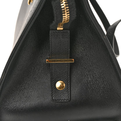 Saint Laurent Textured Calfskin Small Classic Y Cabas Black 15 of 16