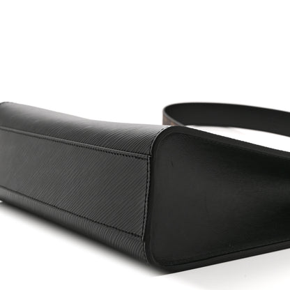 Louis Vuitton Epi Sac Plat PM Black 9 of 9