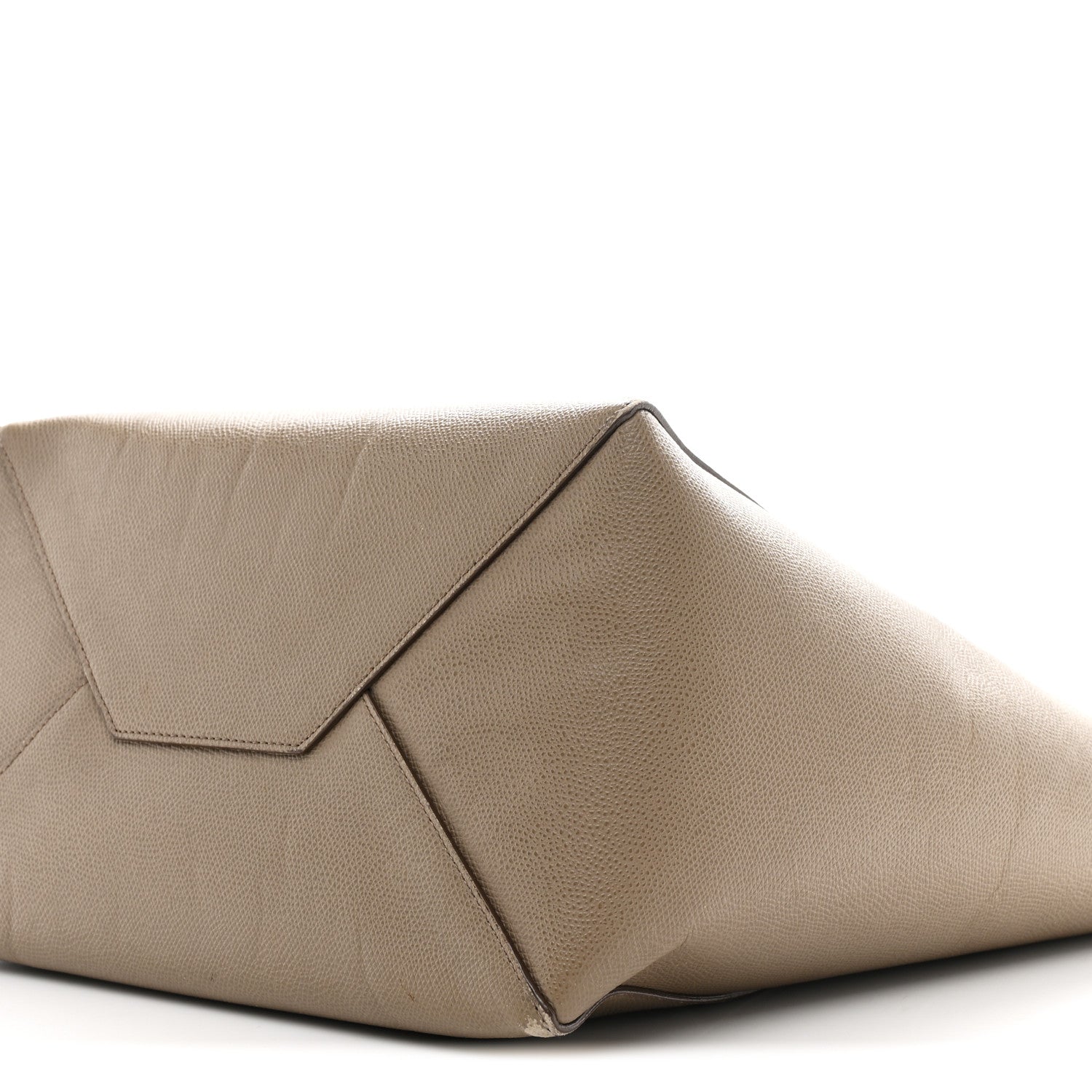 Celine Grained Calfskin Medium Horizontal Cabas Phantom Taupe 9 of 10
