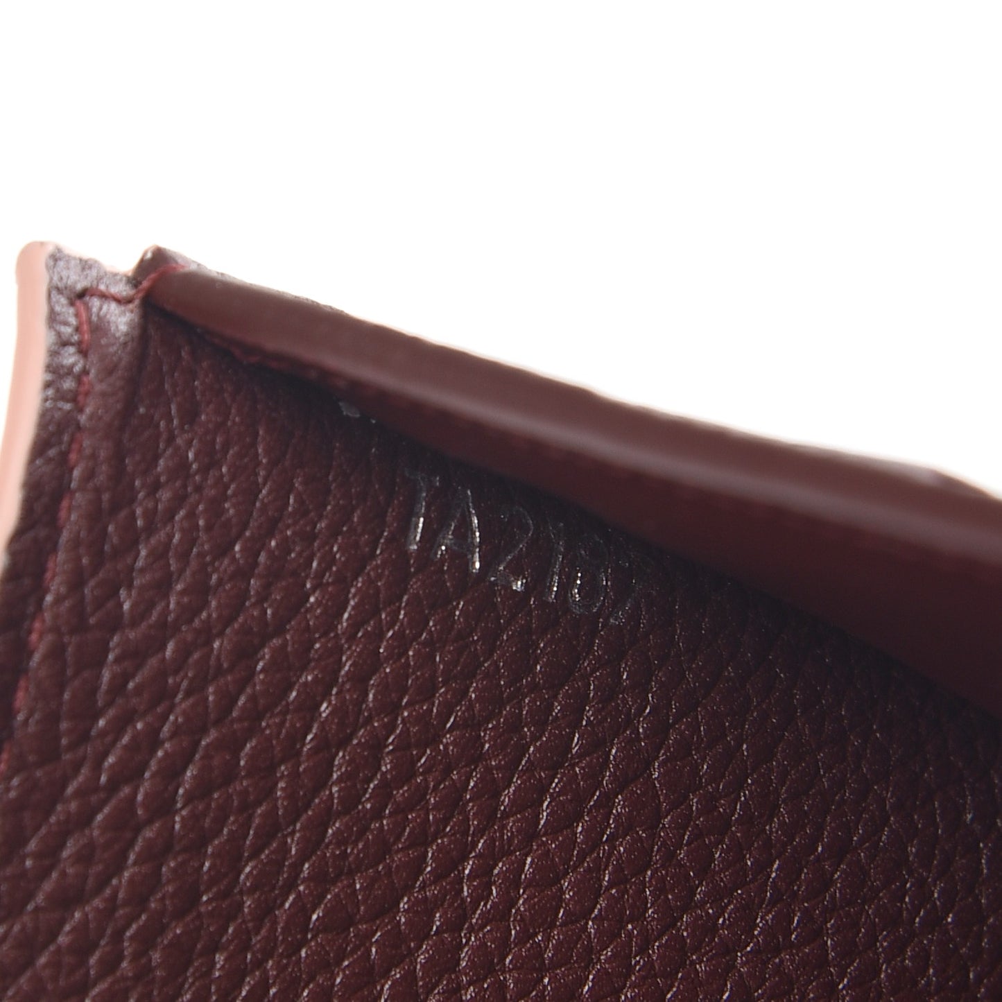 Calfskin LockMe II Compact Wallet Prune