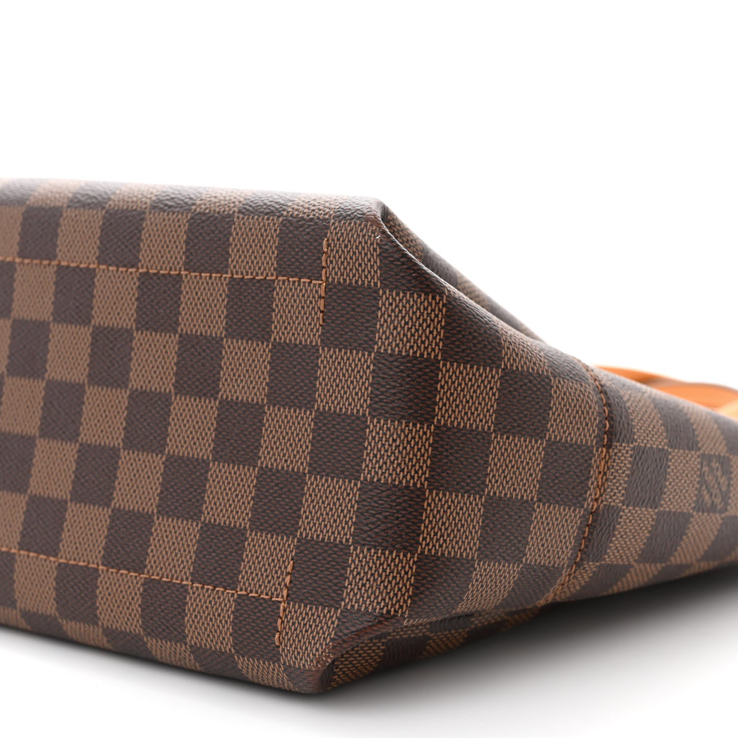 Louis Vuitton Damier Ebene Belmont PM Safran 9 of 12