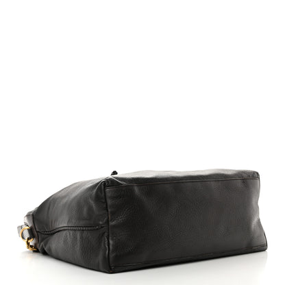 Gucci Deerskin Large Hip Bamboo Hobo Dark Cocoa 4 of 28