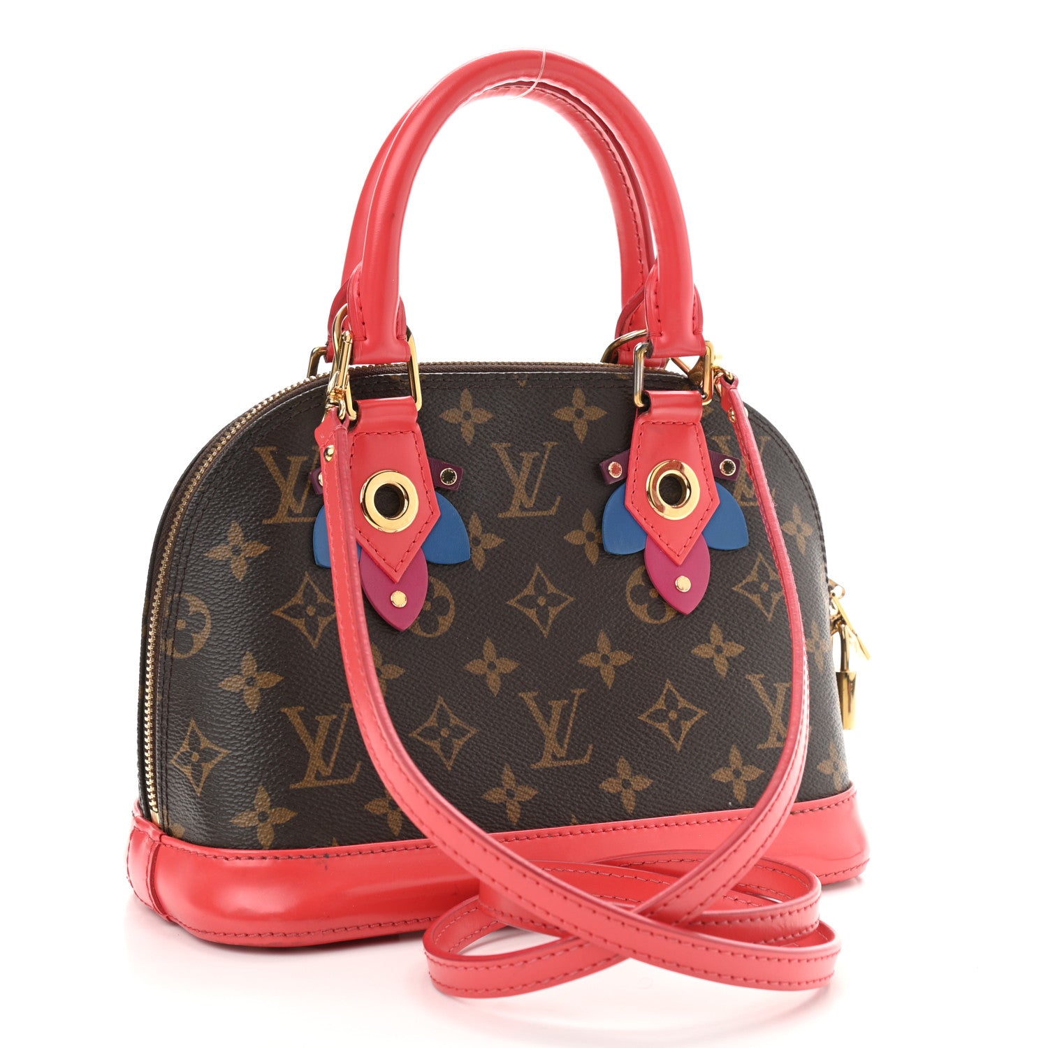 Louis Vuitton Monogram Totem Alma BB Flamingo 3 of 18