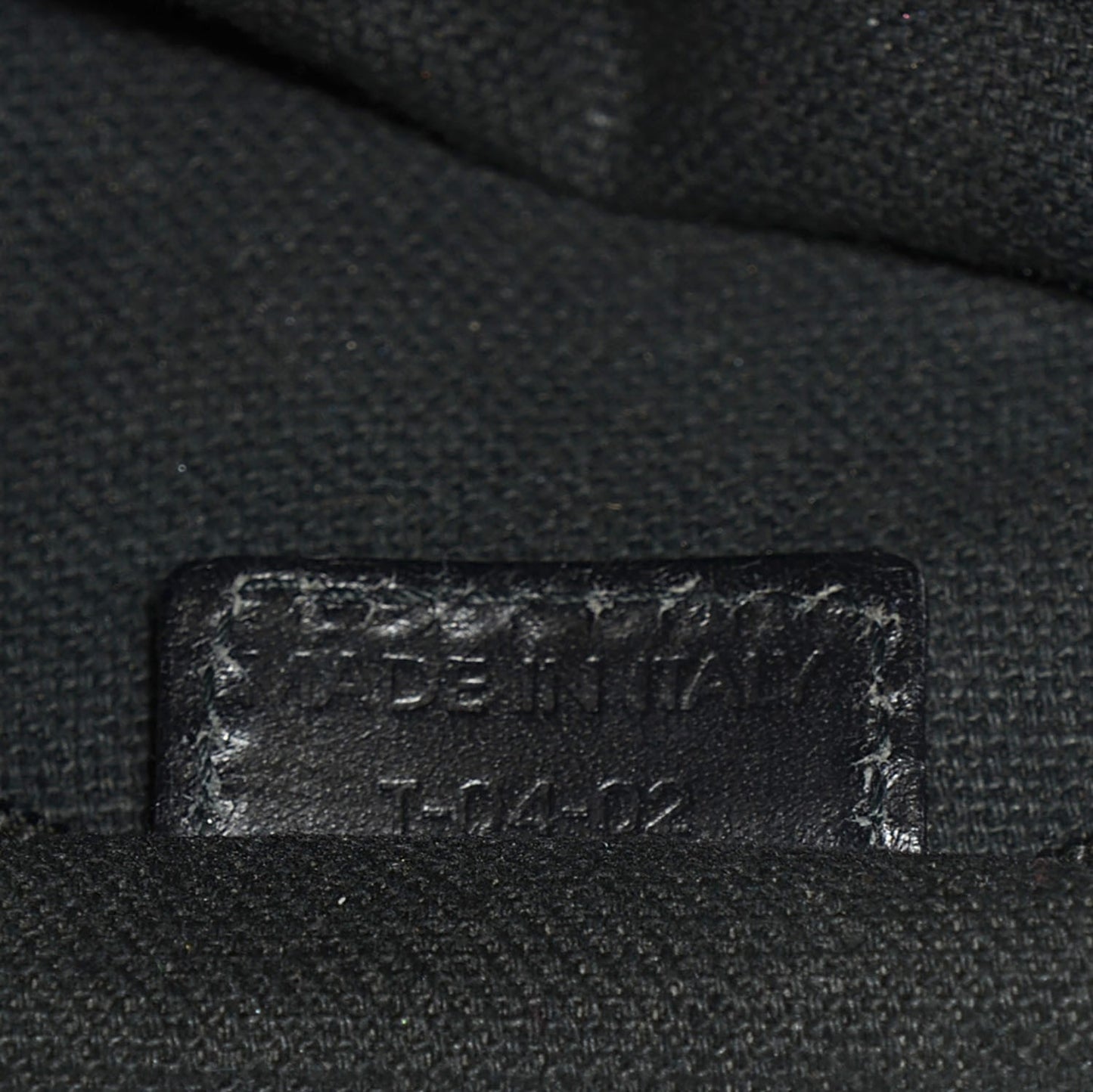 House Check Buckle Hobo Black