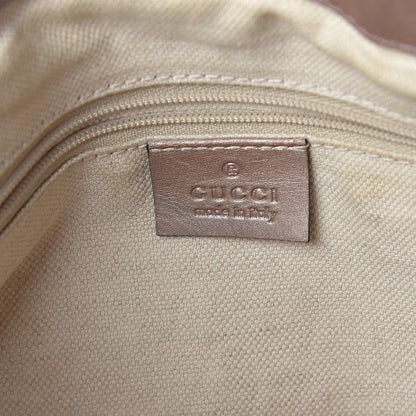 Gucci Metallic Microguccissima Medium Sukey Top Handle Bag Dark Cipria 6 of 11