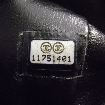 Chanel Distressed Patent Jumbo Flap Black 9 of 12