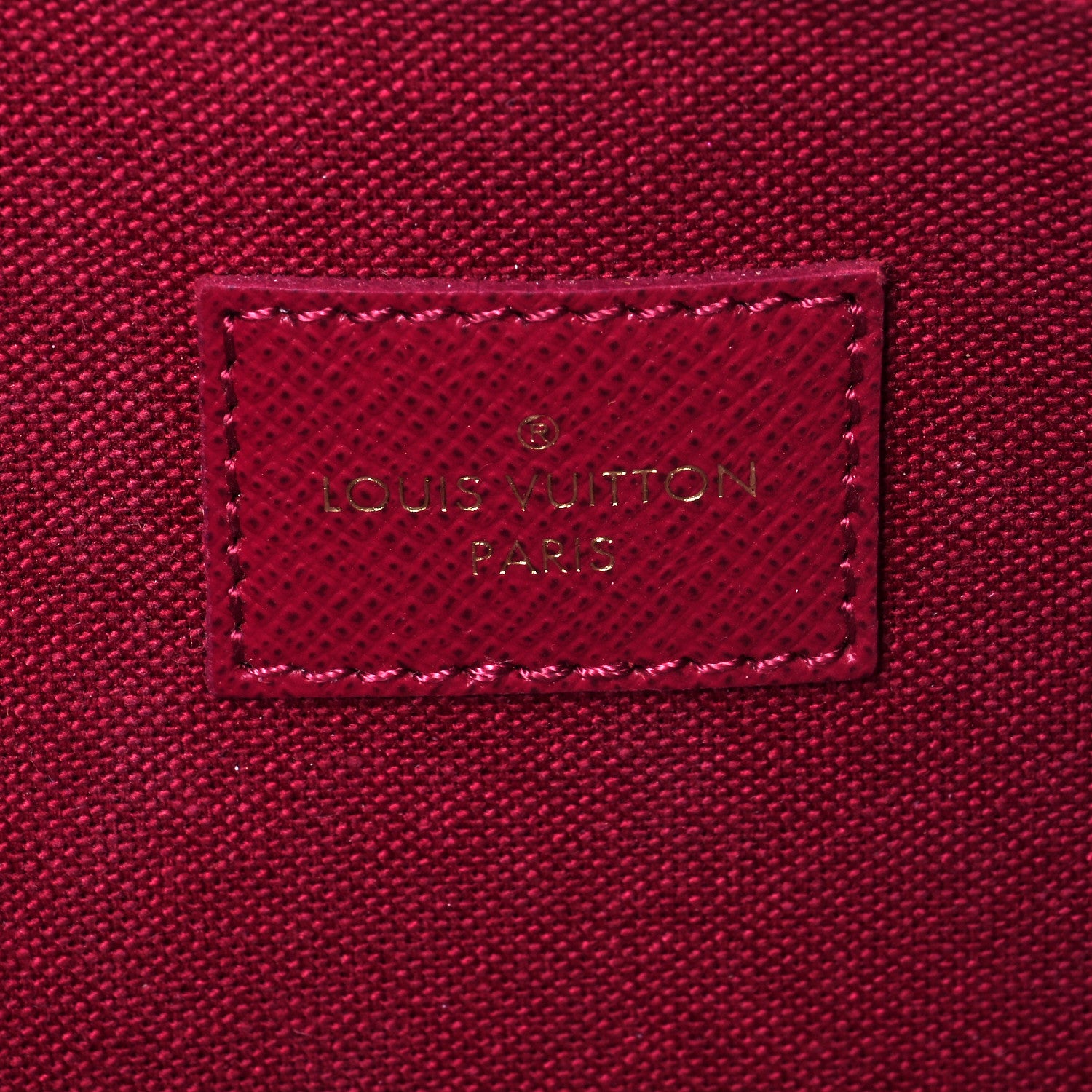Louis Vuitton Monogram Pochette Felicie Chain Wallet Fuchsia 7 of 10