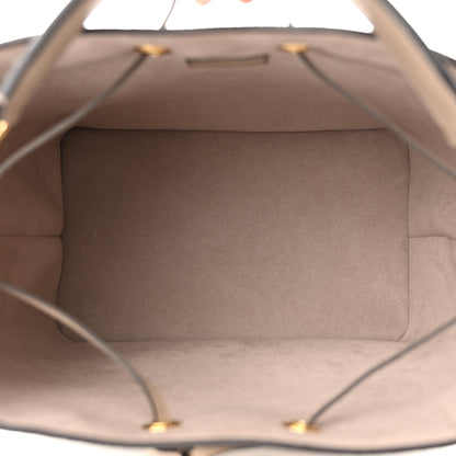 Louis Vuitton Empreinte Monogram Giant Neonoe MM Tourterelle Creme 6 of 13