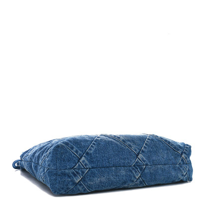 Chanel Denim Quilted Small Chanel 22 Blue 5 of 11