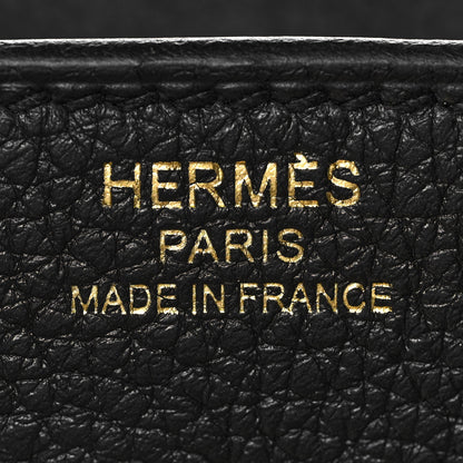 Hermes Togo Birkin 25 Black 24 of 35