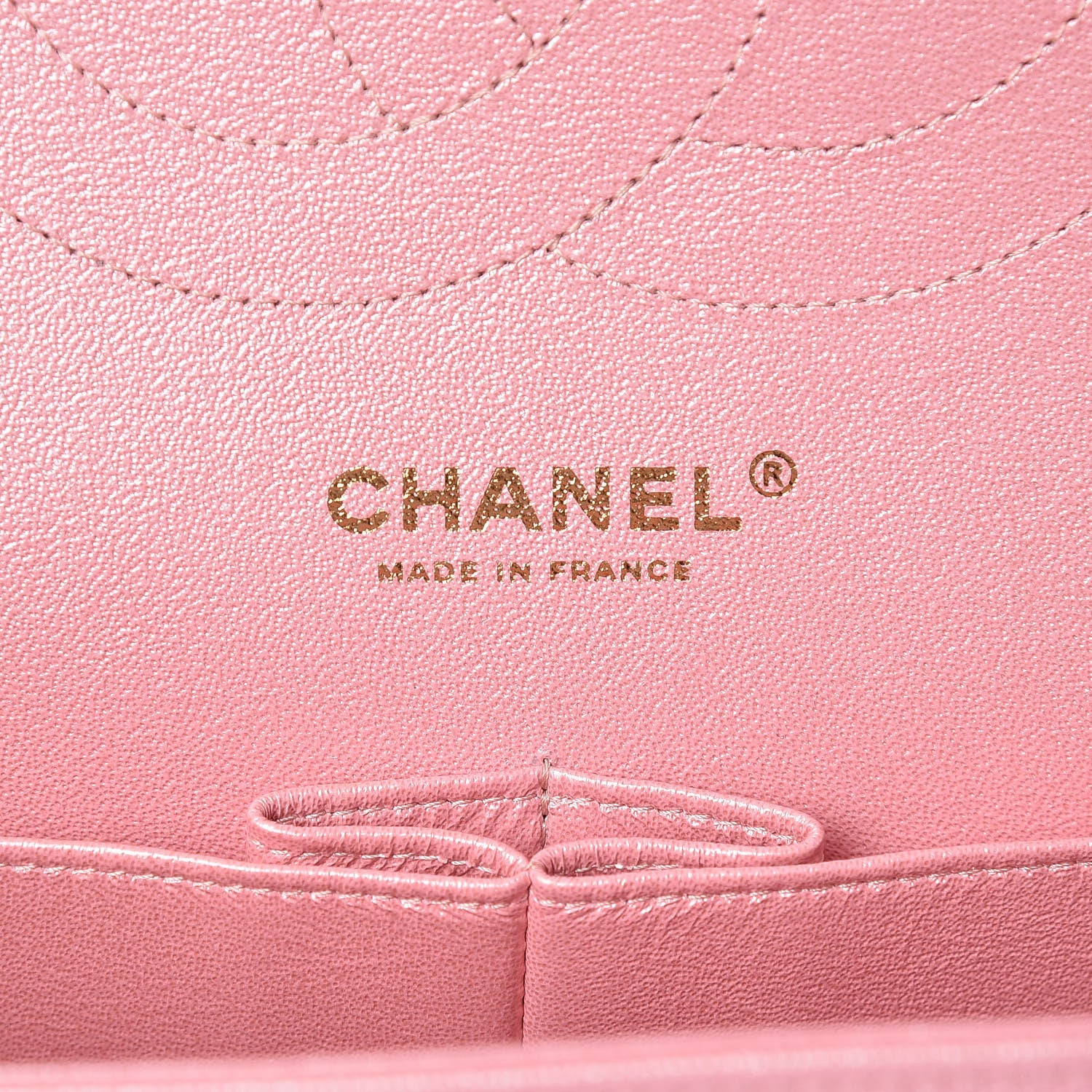 Chanel Iridescent Caviar Quilted Jumbo Double Flap Rose Pink 6 of 10