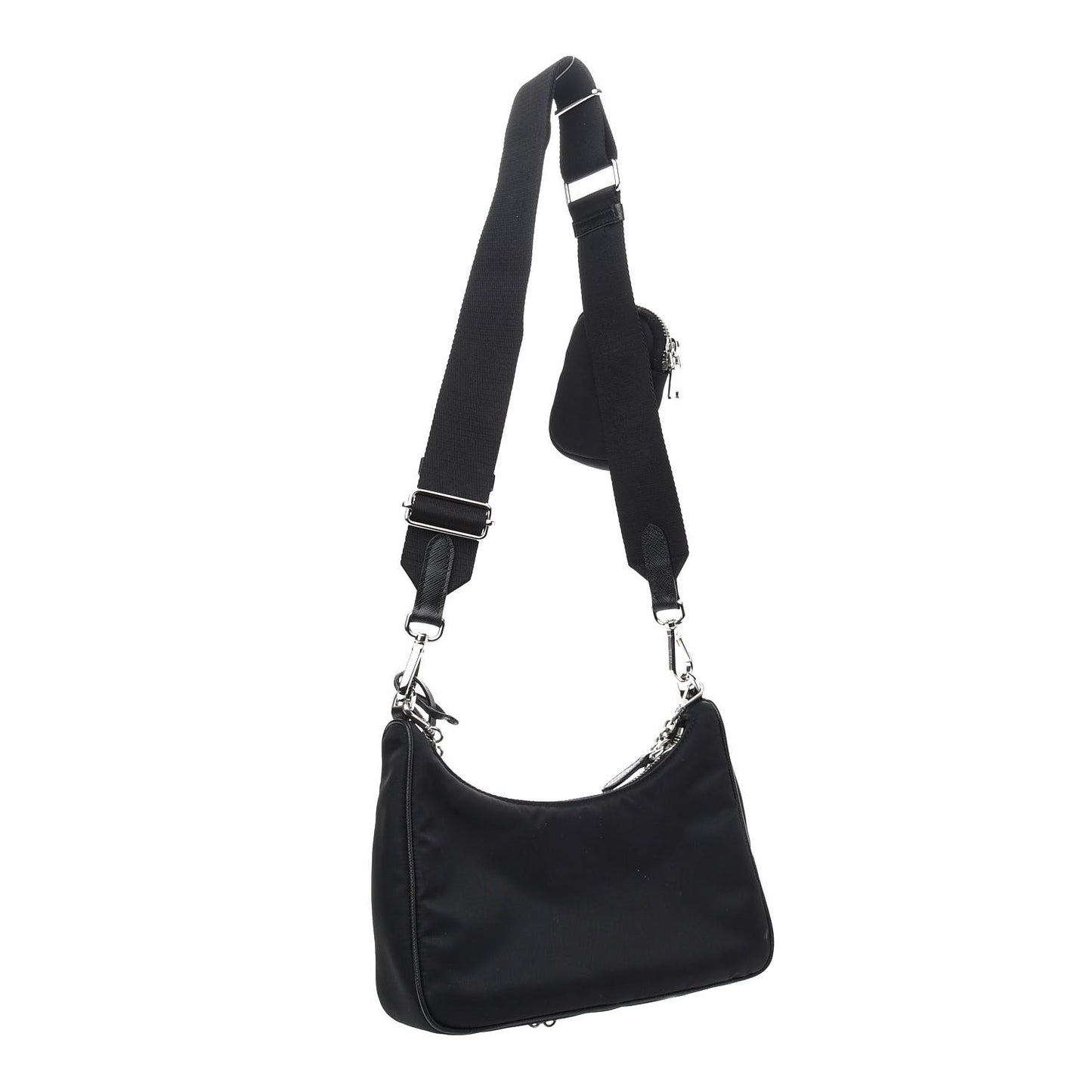 Nylon Re-Edition 2005 Shoulder Bag Black