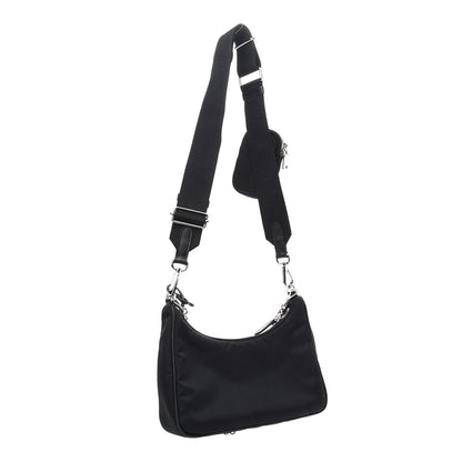 Prada Nylon Re-Edition 2005 Shoulder Bag Black 3 of 8