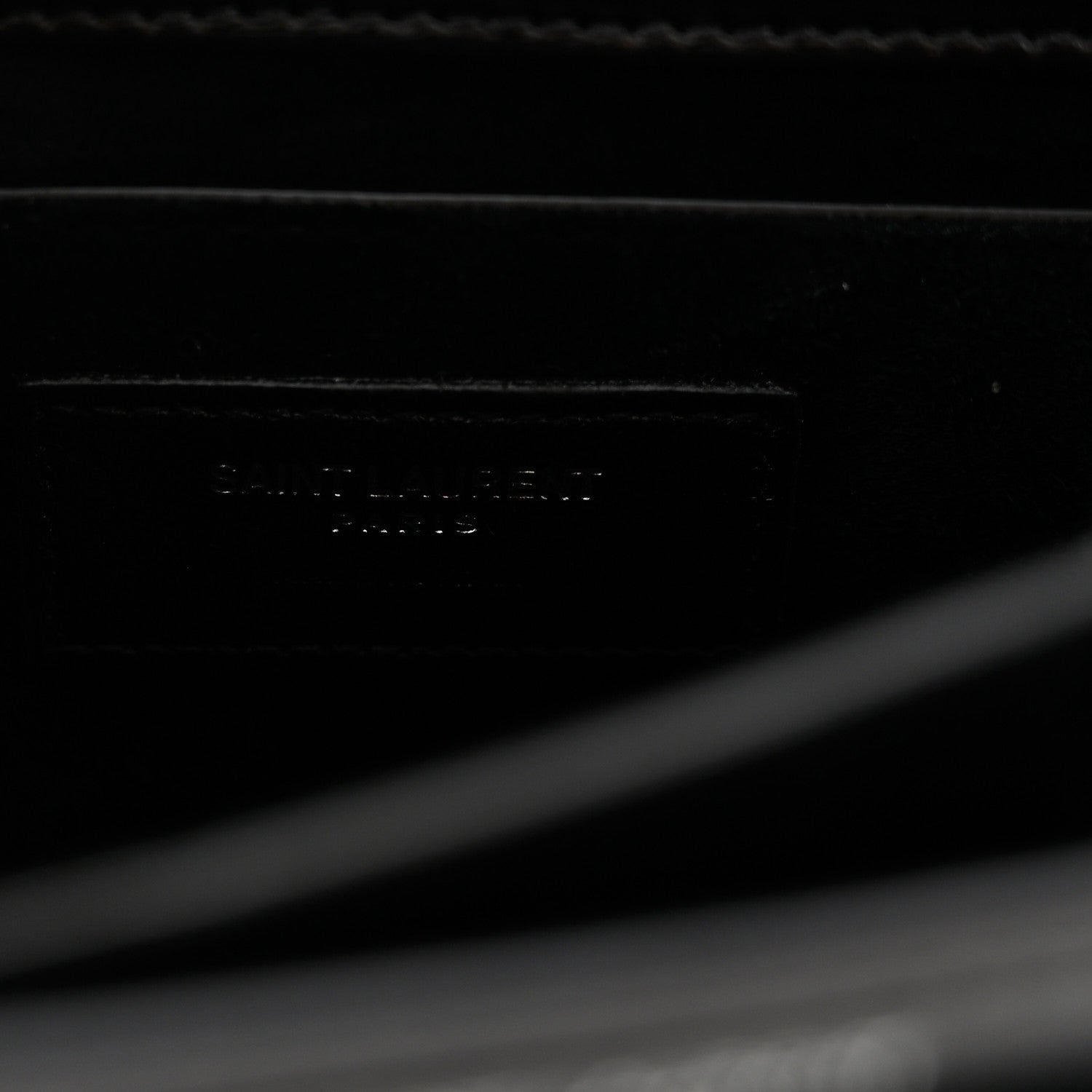Saint Laurent Calfskin Medium Monogram Sunset Black 6 of 10