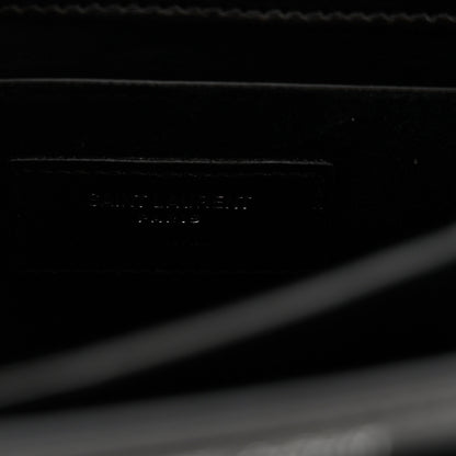 Saint Laurent Calfskin Medium Monogram Sunset Black 6 of 10