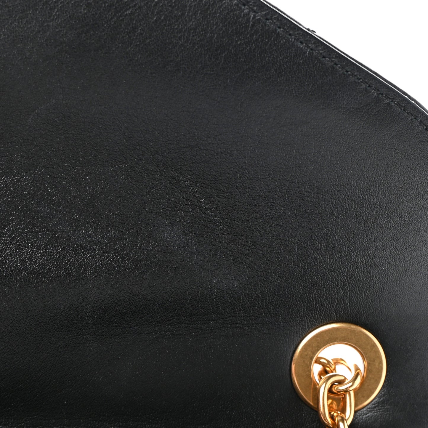 Calfskin LV New Wave Chain Bag Black