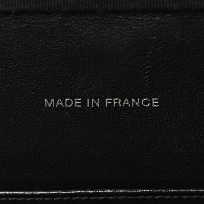 Chanel Jersey Quilted Kisslock Shoulder Bag Black 7 of 10