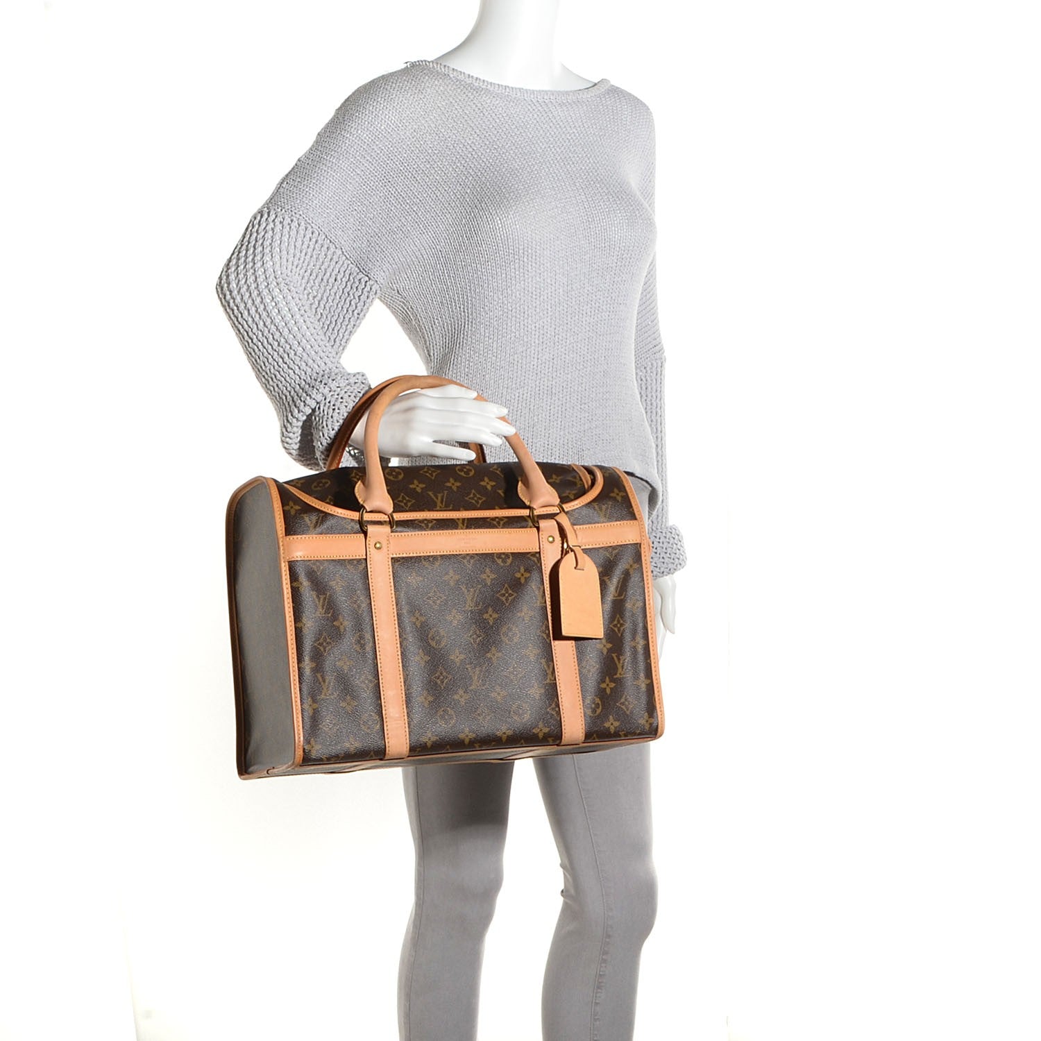 Louis Vuitton Monogram Sac Chien 40 Pet Carrier 92818 – FASHIONPHILE
