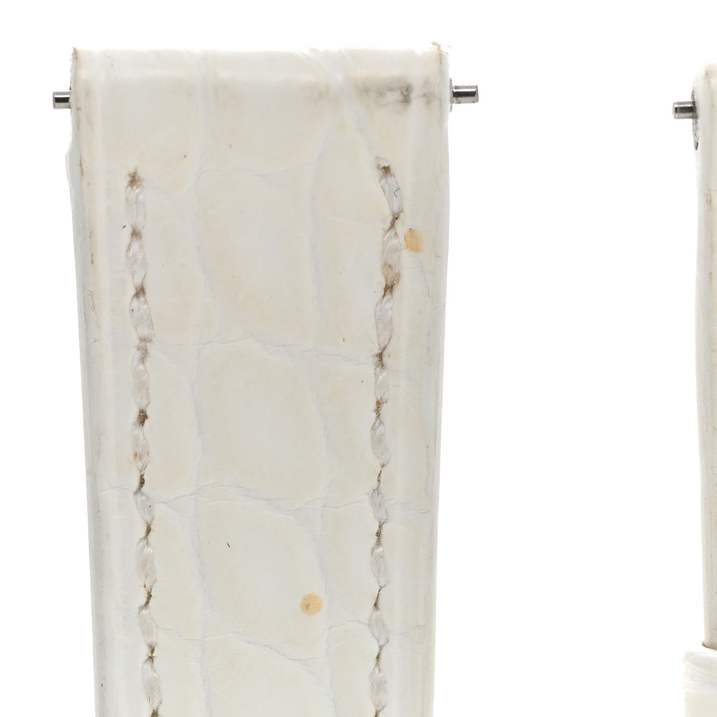 Alligator Heure H Hour Watch 30mm Strap White