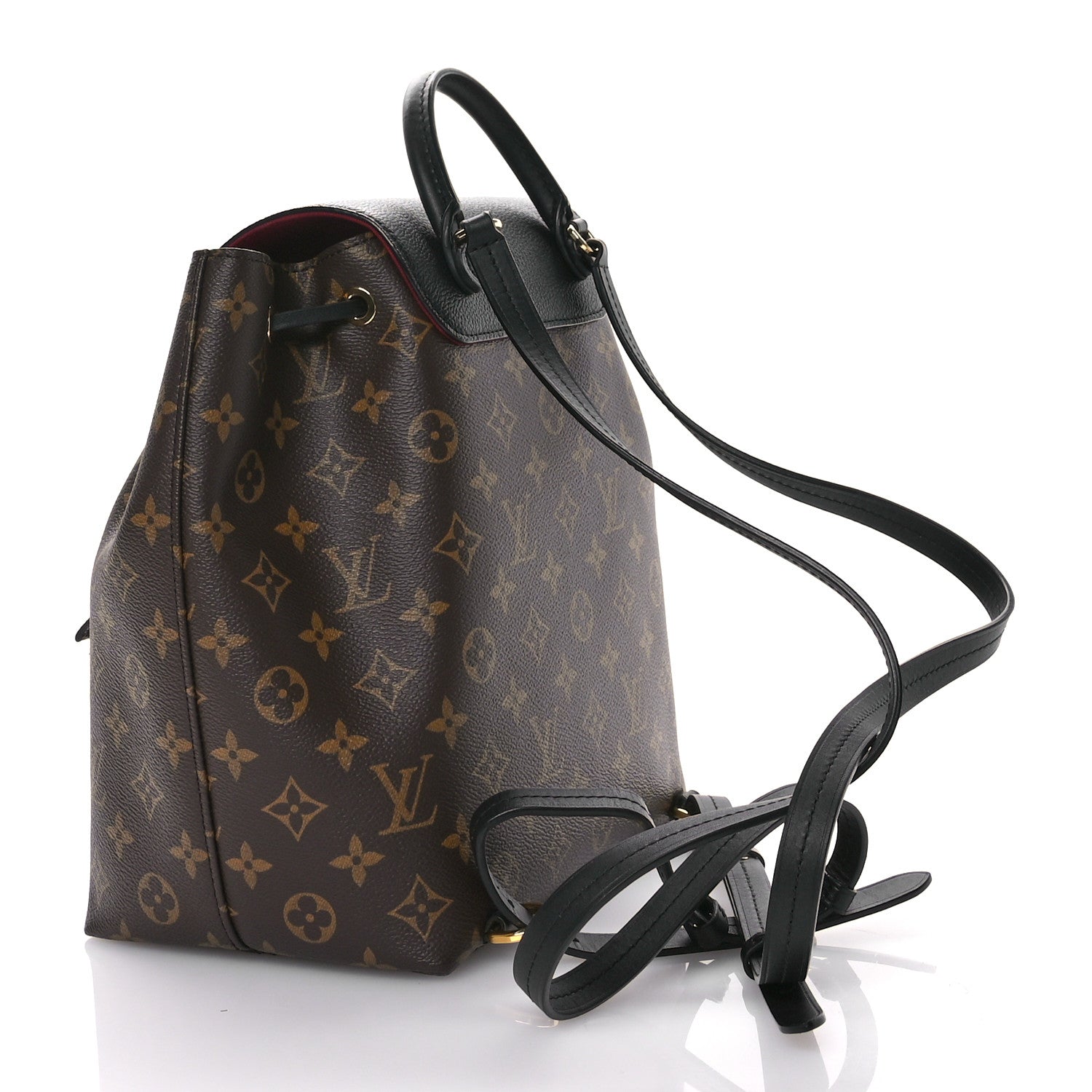Louis Vuitton Monogram Montsouris PM Black 3 of 12