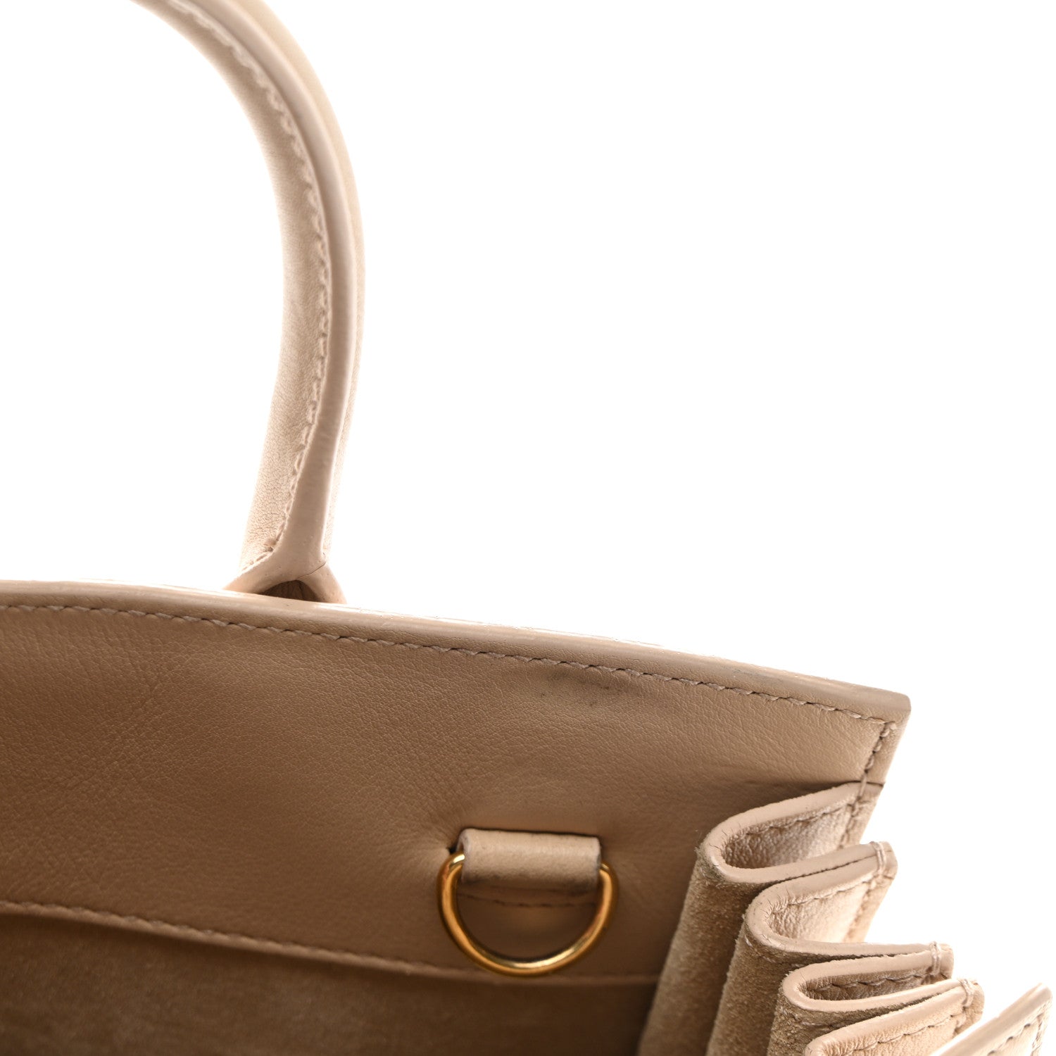 Saint Laurent Calfskin Nano Sac De Jour Beige 11 of 12