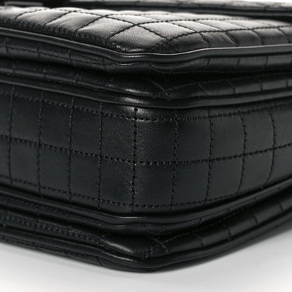 Celine Calfskin Quilted Medium C Bag Black 10 of 10