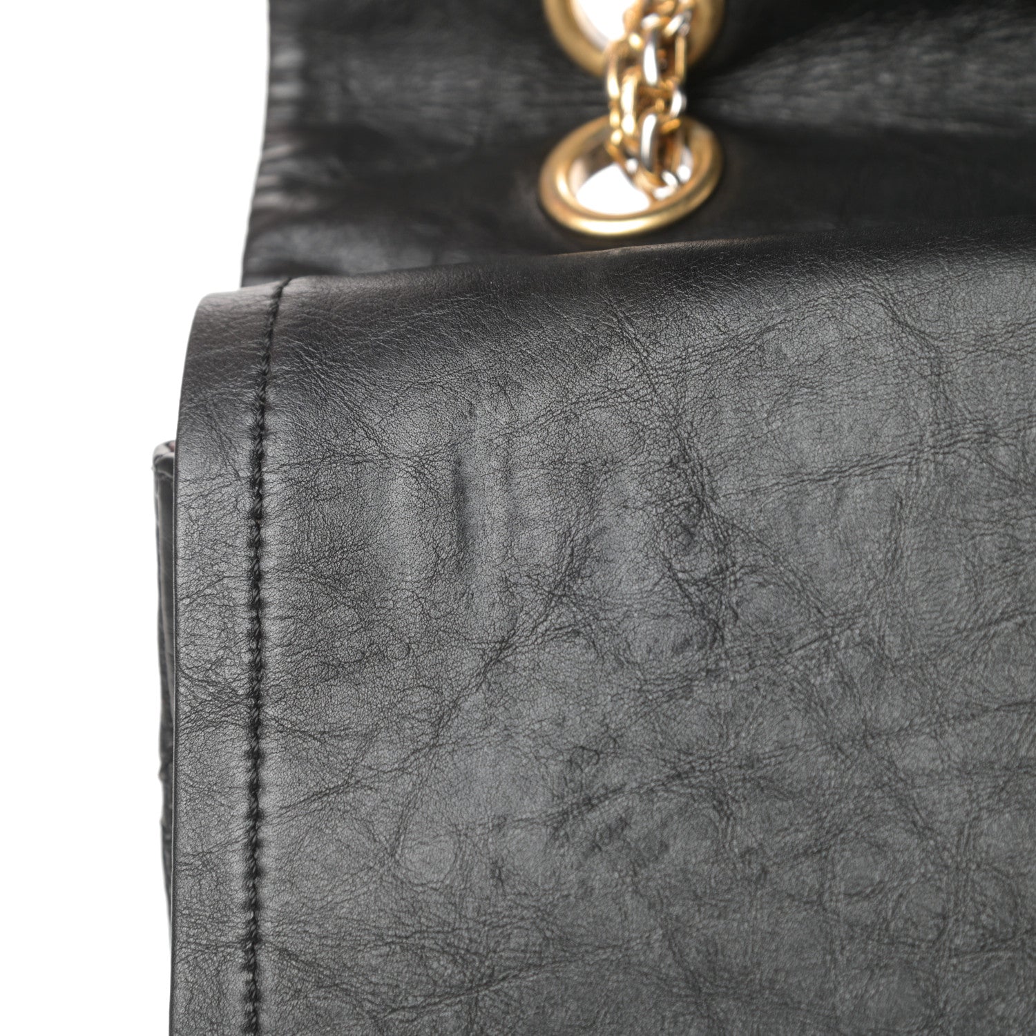 Chanel Aged Calfskin Quilted 2.55 Reissue 227 Flap Black 12 of 18