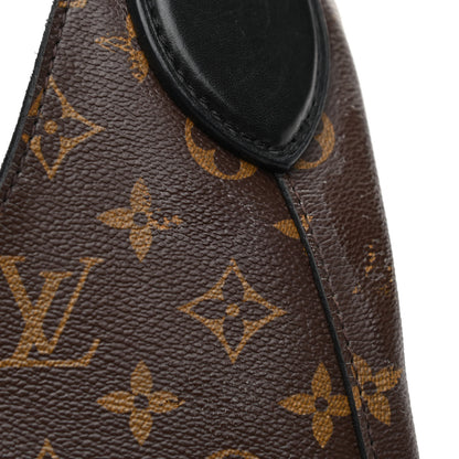Louis Vuitton Monogram Flower Hobo Black 26 of 28