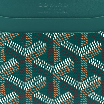 Goyard Goyardine Saint Sulpice Card Holder Green 7 of 7
