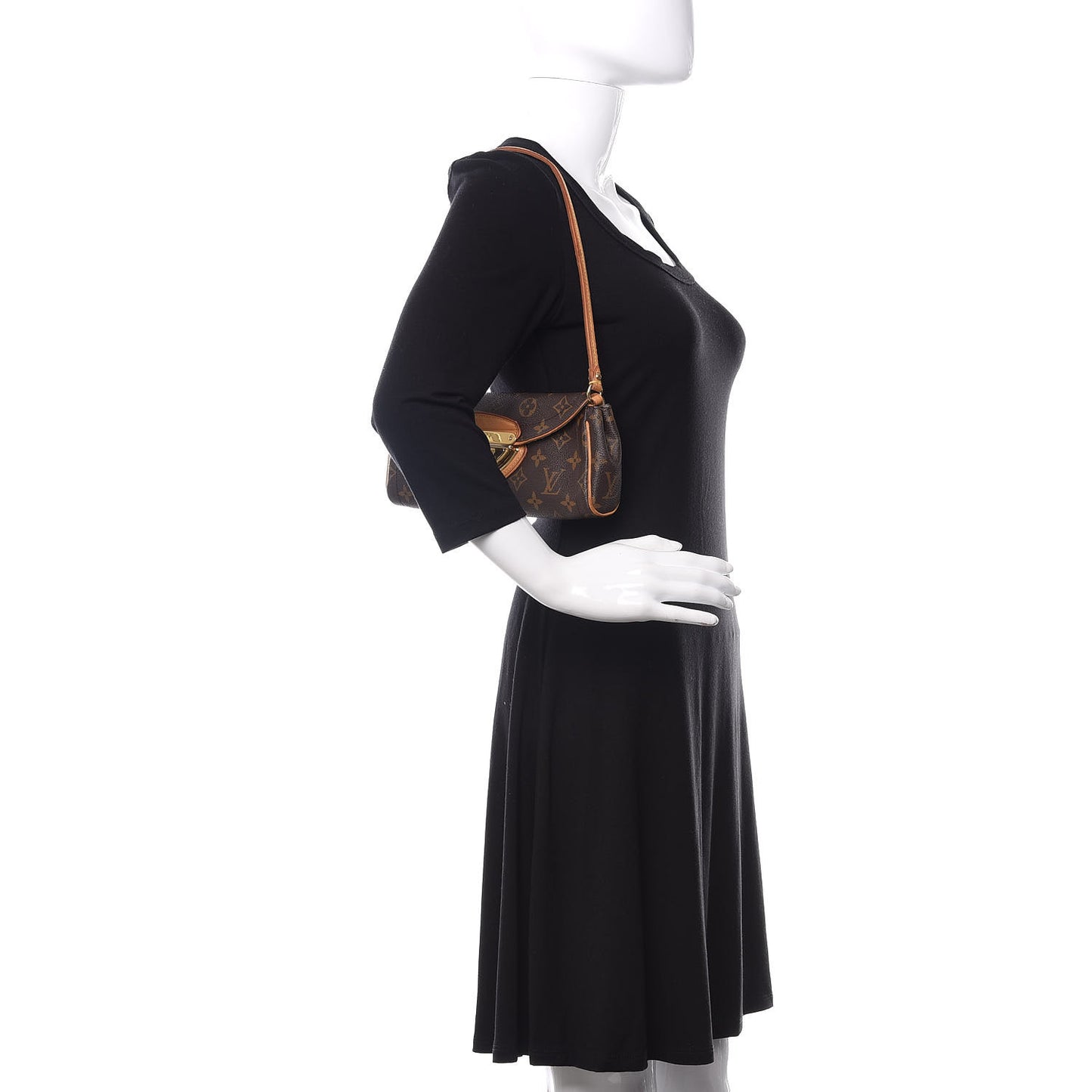 Monogram Beverly Clutch