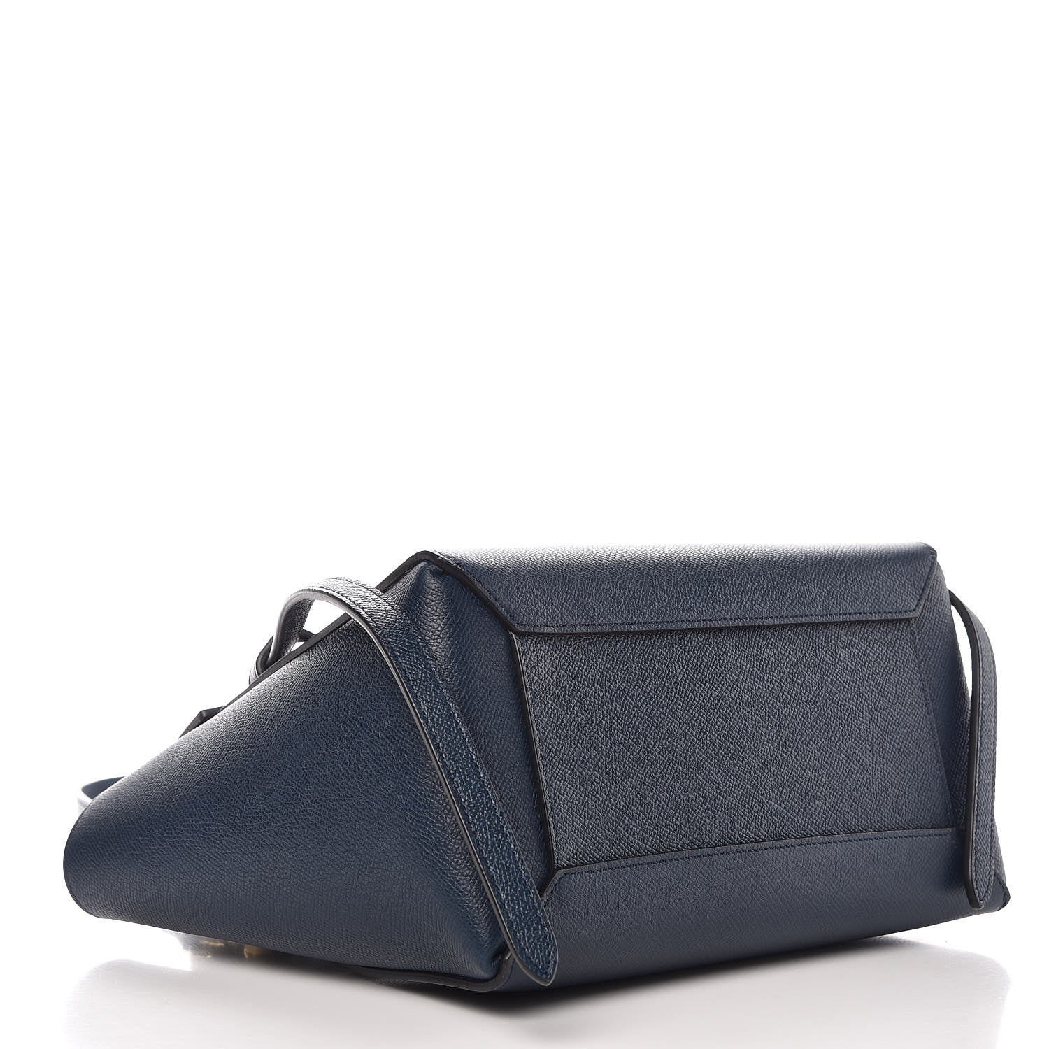 Celine Baby Grained Calfskin Micro Belt Bag Steel Blue 5 of 9