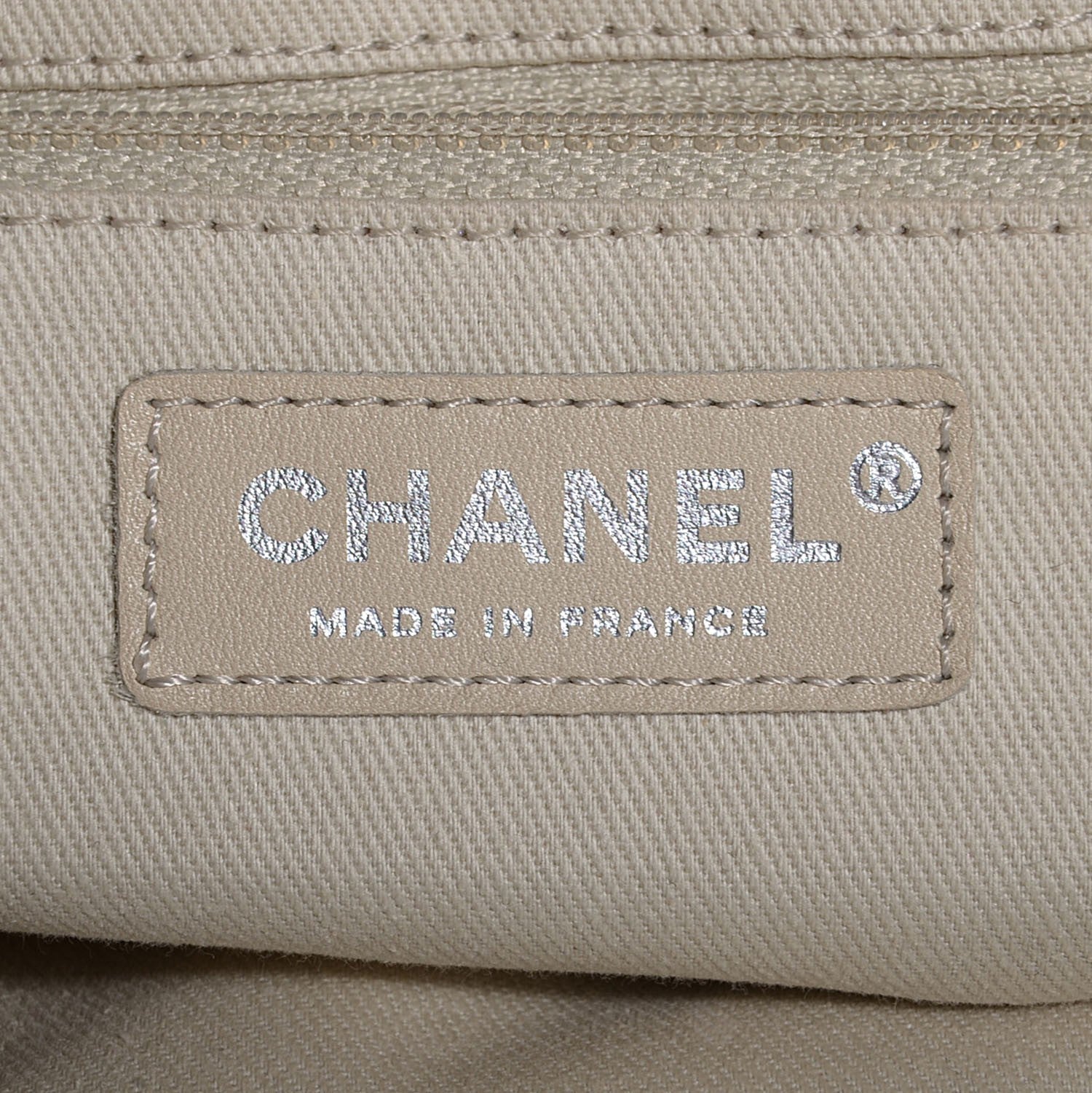 Chanel Caviar Half Moon Large Flap Dark Beige 6 of 8