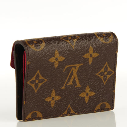 Louis Vuitton Monogram Compact Marie Wallet Rouge 3 of 6