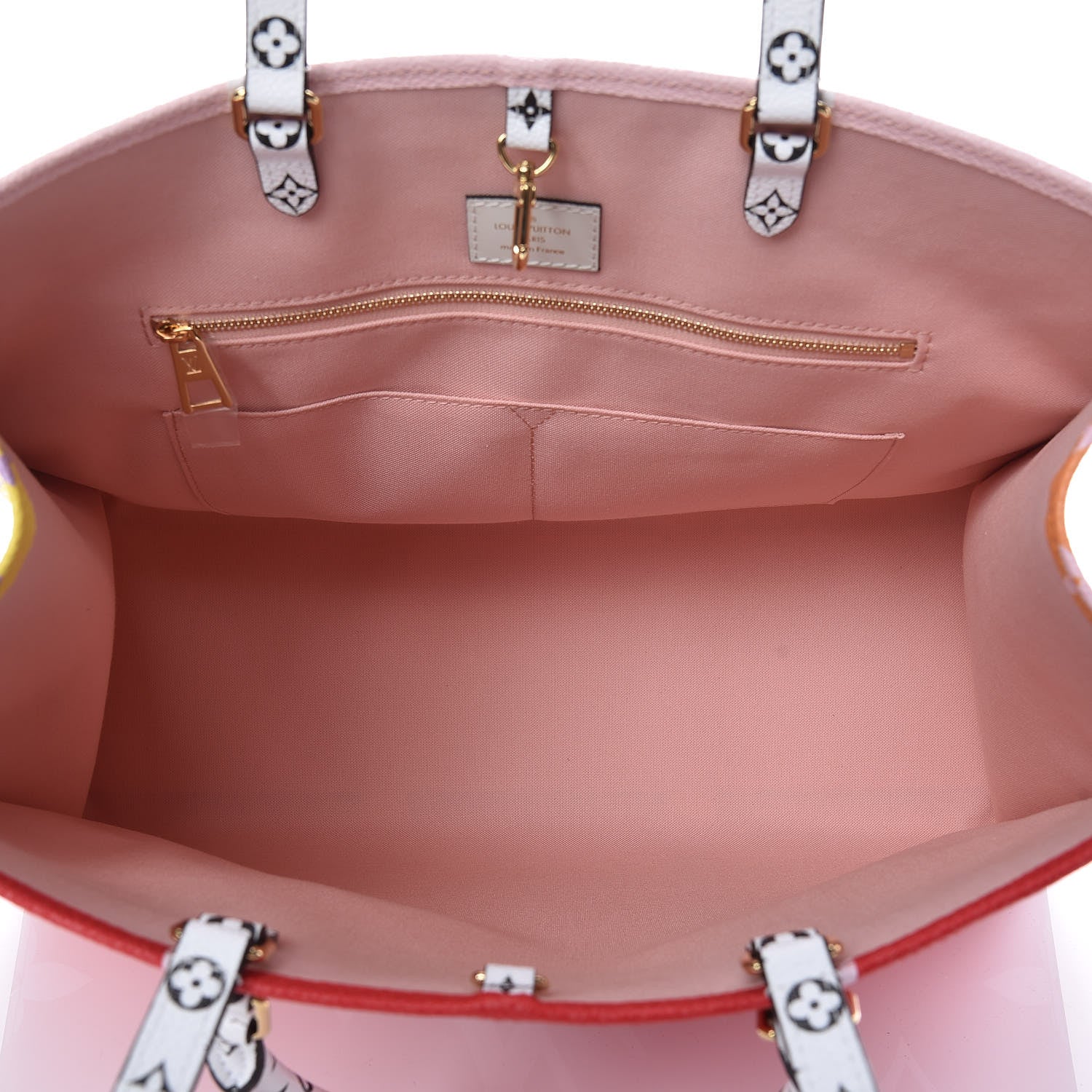 Louis Vuitton Monogram Giant Onthego GM Rouge Rose 8 of 10
