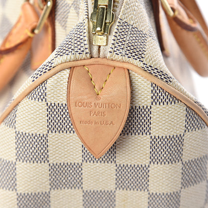 Louis Vuitton Damier Azur Speedy 25 7 of 10