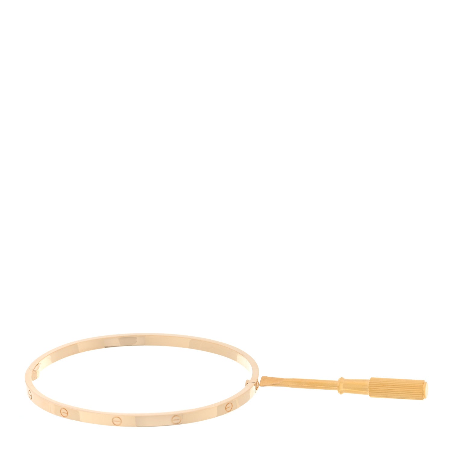 Cartier 18K Yellow Gold Small LOVE Bracelet 20 4 of 5